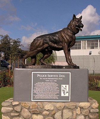 "Police Service Dog Memorial"