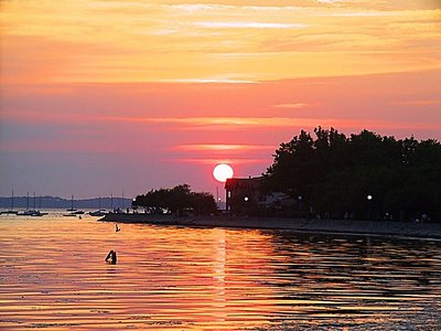 Sunset at the Bassin d'Arcachon