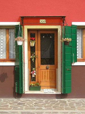 Burano Doorway