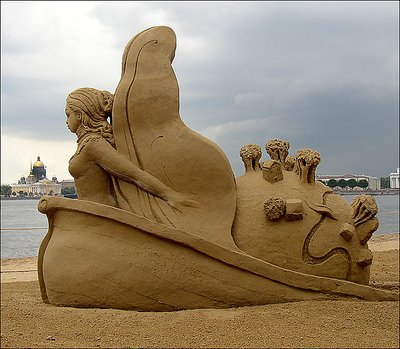 Sandy sculpture