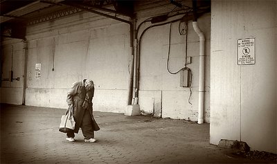 walking woman - hoboken - 03