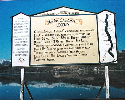 Lake Chelan Sign