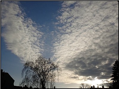 january clouds