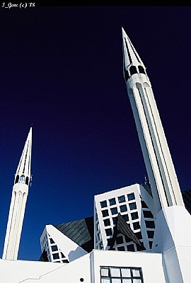 A modern mosque