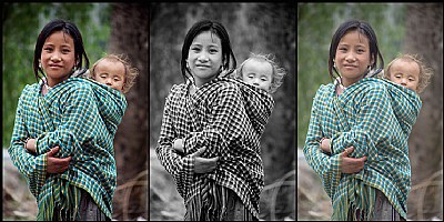 children, at ziminthang