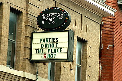 Panties Sign