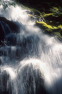 Sunlit Falls