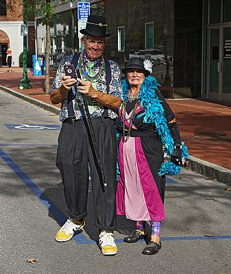 odd couple-Funeral Parade, Charleston WV