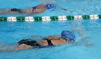 Swim Meet Swimmers