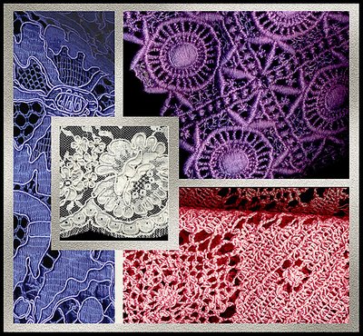 Lace Art Collage