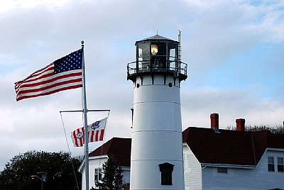 Light House & Flag
