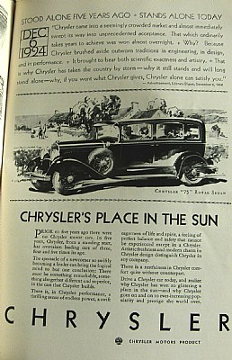 CHRYSLER 1929