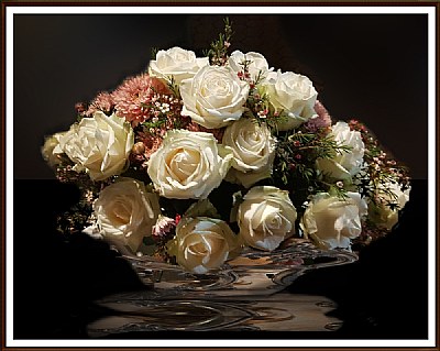 Romantic flower bouquet full of dreams