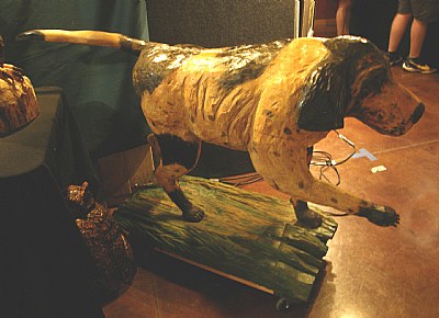 DOG CARVING