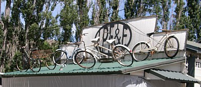 BICYCLES ON THE ROOF