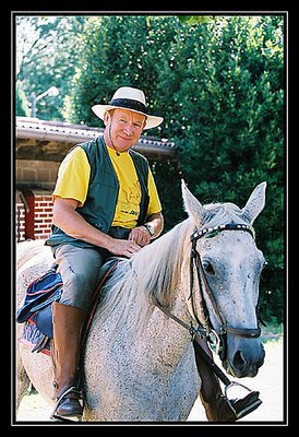 "my friend Ido and its horse Beatrice..."