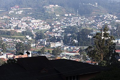 ooty town area