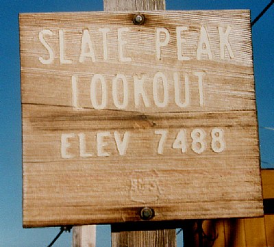 SLATE PEAK