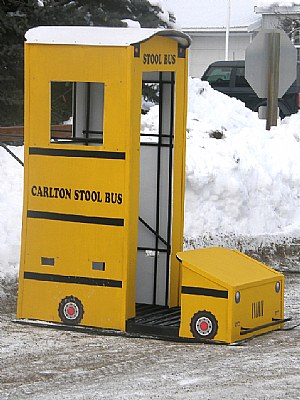 OUTHOUSE STOOL BUS