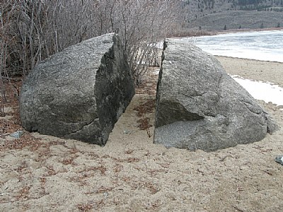 SPLIT ROCK