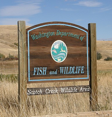 SCOTCH CREEK SIGN