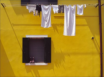 Yellow wall