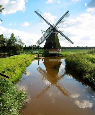 Watermil in Holland