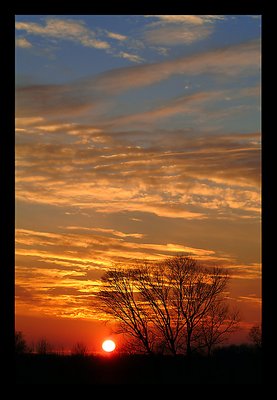 Sunset at Cona Island
