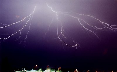 Lightning over Howard