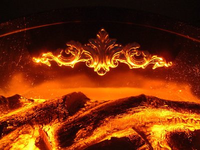 Glowing ember