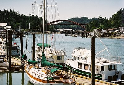 Boats and Bridge