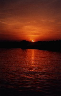 Sunrise over Lake Conroe