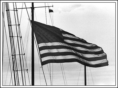 Flag in Rigging, Circa 1989