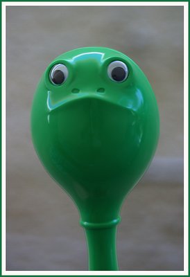 Green Frog Maraca