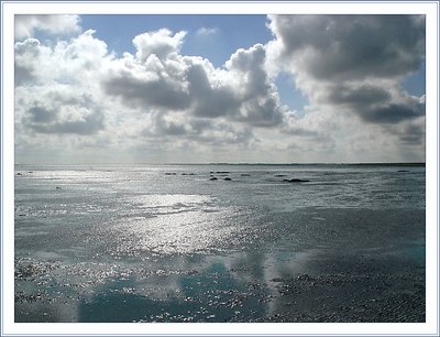 Clouds over The Waddensea