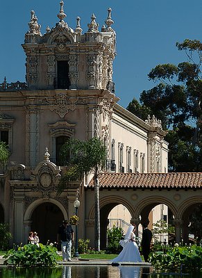 Wedding day, Balboa Park