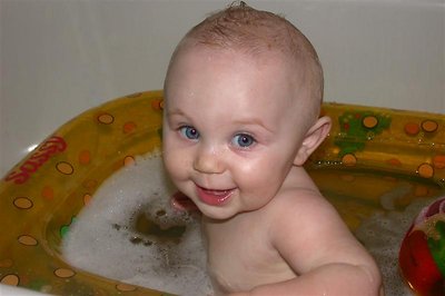 First Bubble Bath