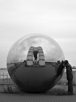 Old Man and Sphere