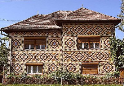 House in a Romanian village