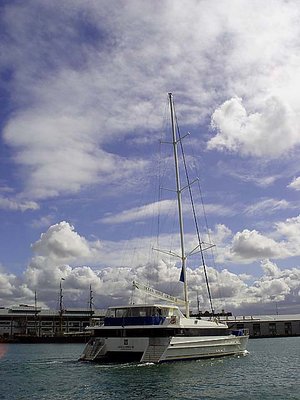 Yacht on Darling Harbour - Sydney