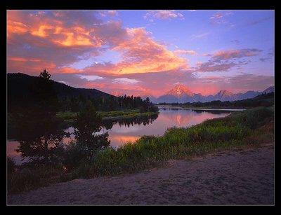 The Tetons From Oxbow Bend