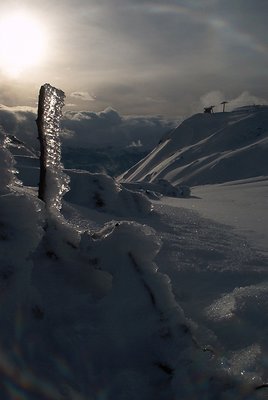 Sunset in the Alps