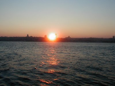Sunset in Istanbul Uskudar