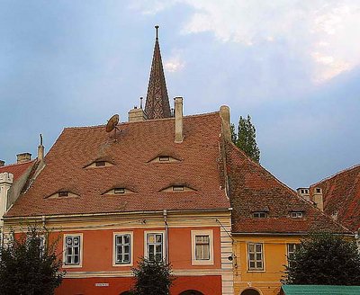 The weird roof- Sibiu