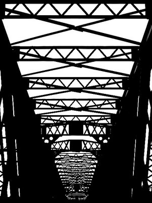 Train Bridge Abstract