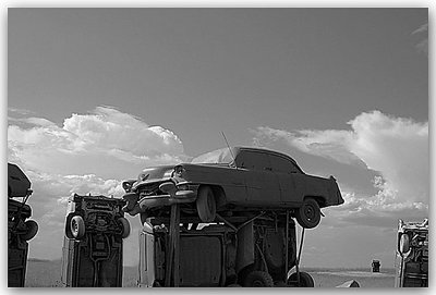 Parking Lot from Hell  (Carhenge  #5)