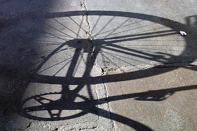Bike & shadows