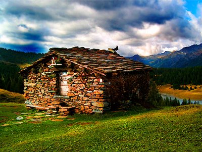 House on the mountains