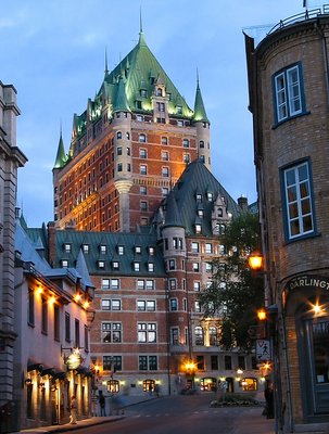 Chateau Frontenac in Quebec city.