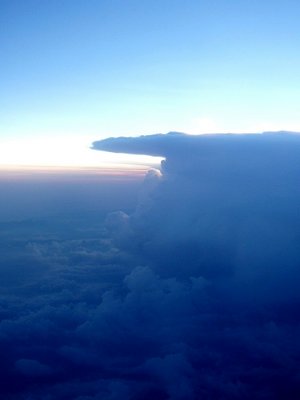 A mountain of clouds..